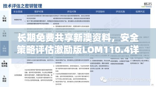 长期免费共享新澳资料，安全策略评估激励版LOM110.4详解