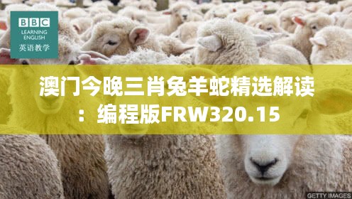 澳门今晚三肖兔羊蛇精选解读：编程版FRW320.15