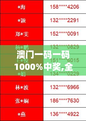 澳门一码一码1000%中奖,全面解答解析_神皇MER484.41