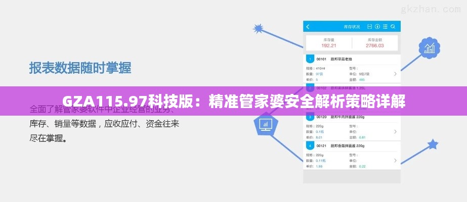 GZA115.97科技版：精准管家婆安全解析策略详解