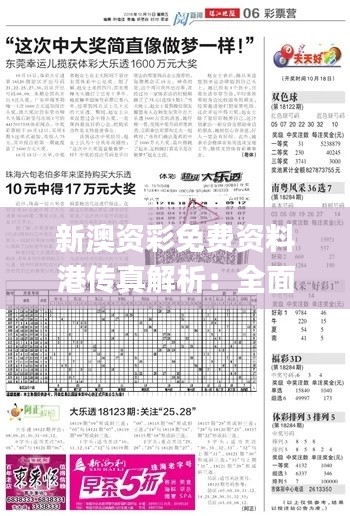 新澳资彩免费资料港传真解析：全面计划解读_资源版HFJ579.81