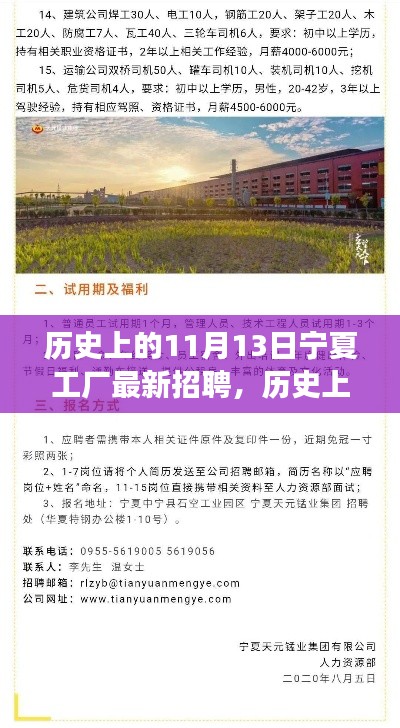 历史上的11月13日宁夏工厂招聘现象深度解析及我的观点