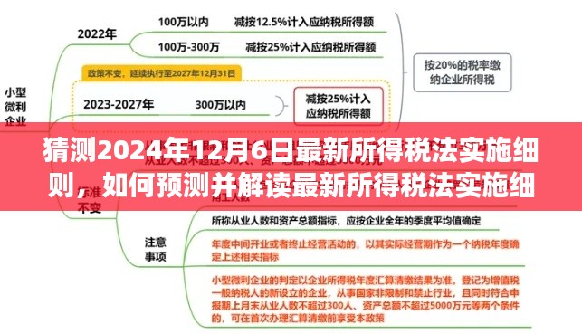 最新所得税法实施细则预测解读指南，针对2024年12月6日的步骤指南与猜测分析