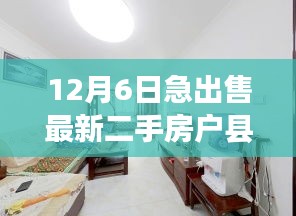 最新户县二手房急售全攻略，初学者与进阶用户必看，12月6日最新房源交易指南