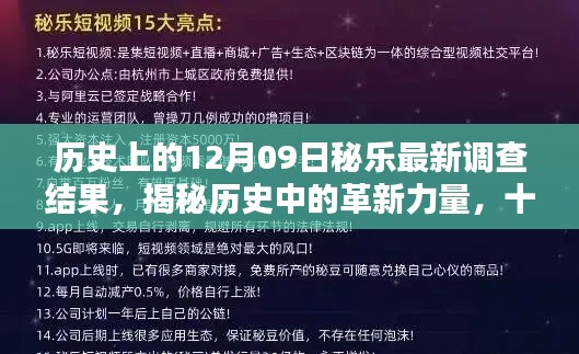 揭秘历史革新力量，十二月九日秘乐最新科技产品深度解析与调查揭秘