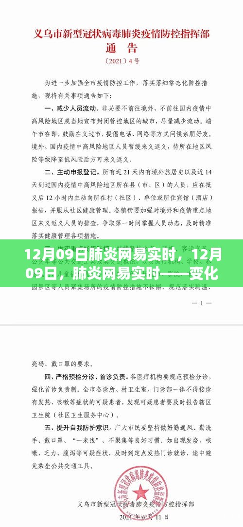 12月09日肺炎网易实时，变化中的学习铸就自信与成就之光之路